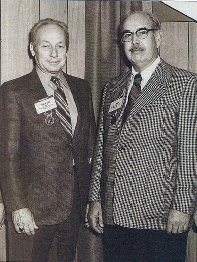 Paul R. Egli and James R. (Jim) Nixon, former partners and founders of Nixon-Egli Equipment Co.