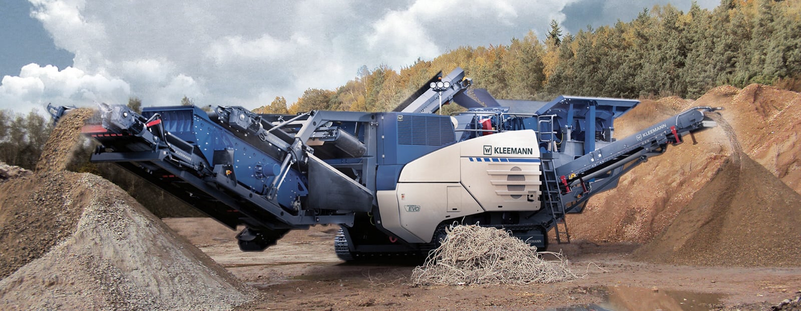 Kleeman Mobile Impact Rock Crushers for sale