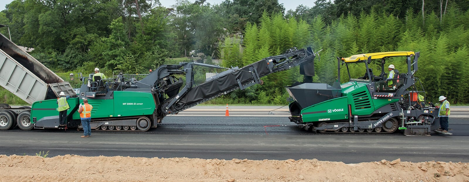 Vogele Road Paver